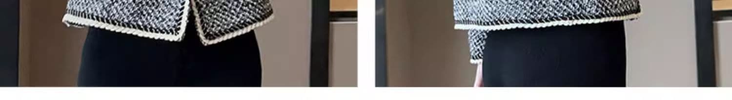 2026 새로운 프랑스식 고급 센스 빛 럭셔리 고급 작은 키 Chic chic 작은 샤넬 스타일 정장 여성 코트 봄 가을 상세 이미지 8