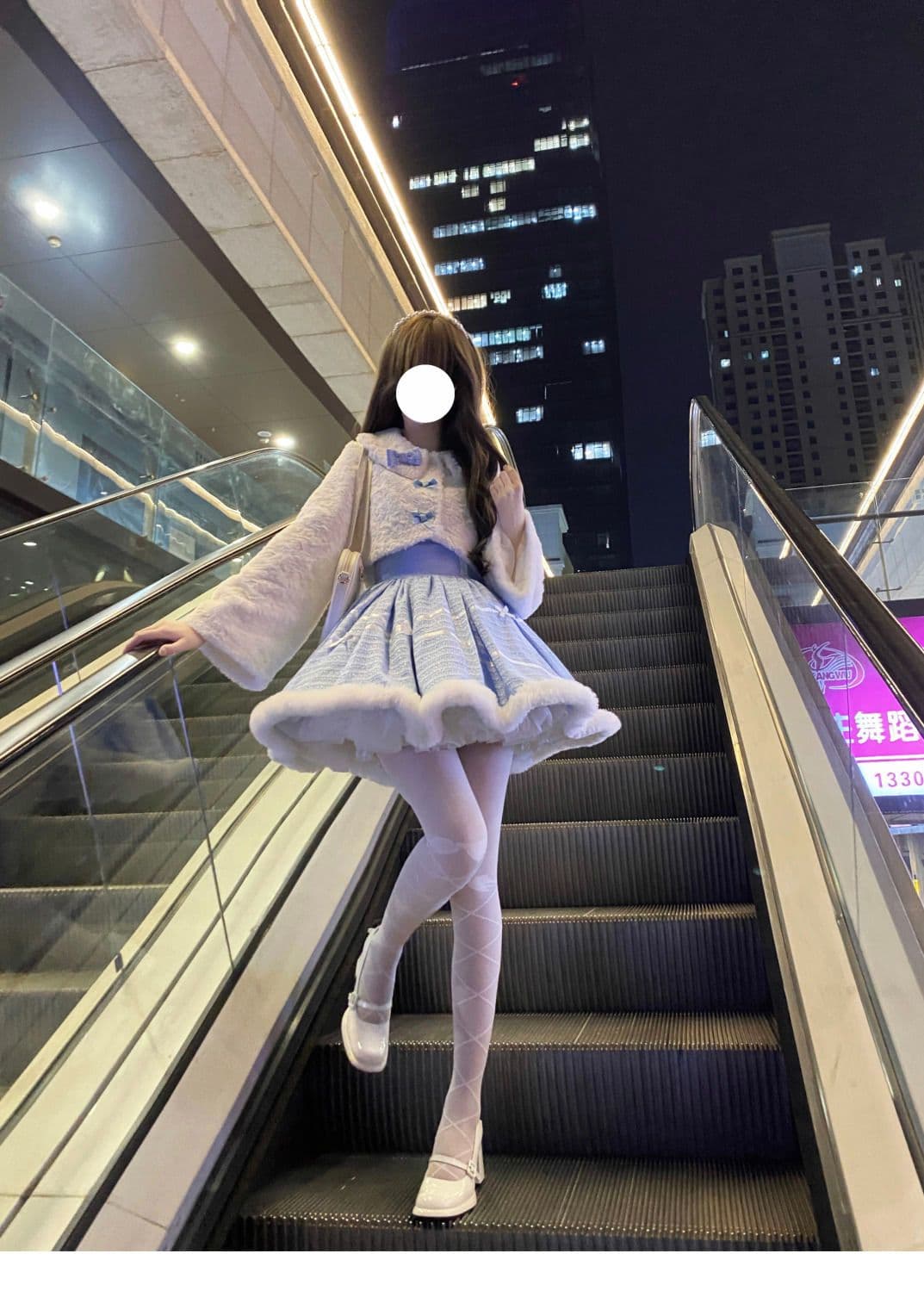 loia 향기로운 분위기 로드 중 훌륭함 주간 재킷 가을과 겨울 세트 첫 눈 lt 작은 천 금도금 세트 우아한 자주 플리스 jk 새로운 로드 중 상세 이미지 13