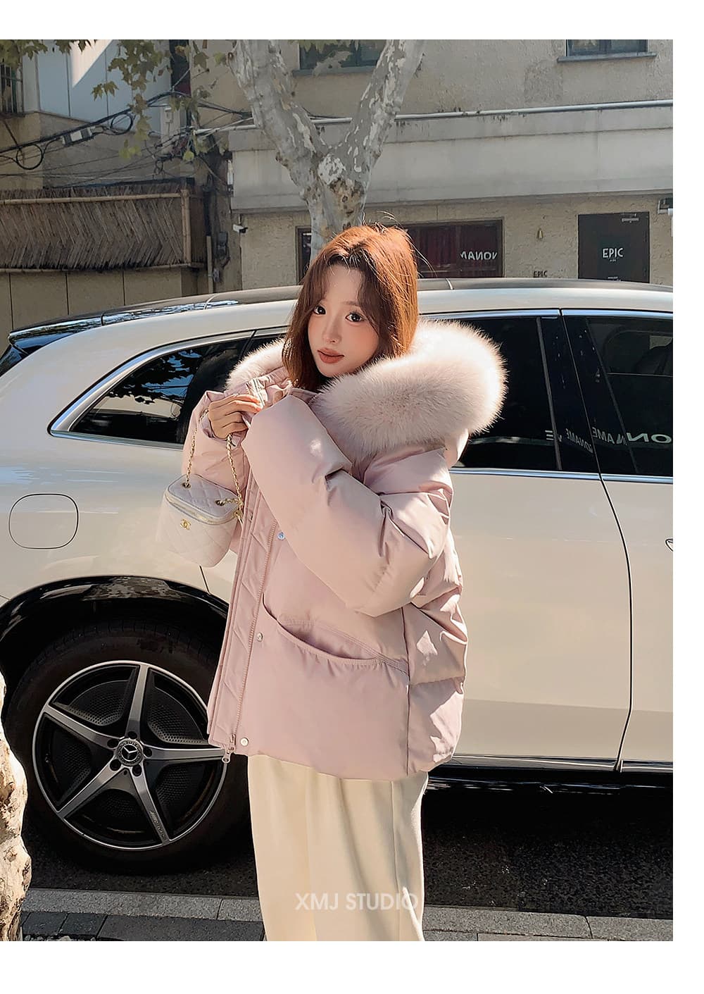슈퍼 잘 생긴 아래 면화 의류 여성 겨울 2026 새로운 빅 사이즈 지방 mm 루즈핏 후드 두꺼운 쇼트 스타일 재킷 트렌디 상세 이미지 14