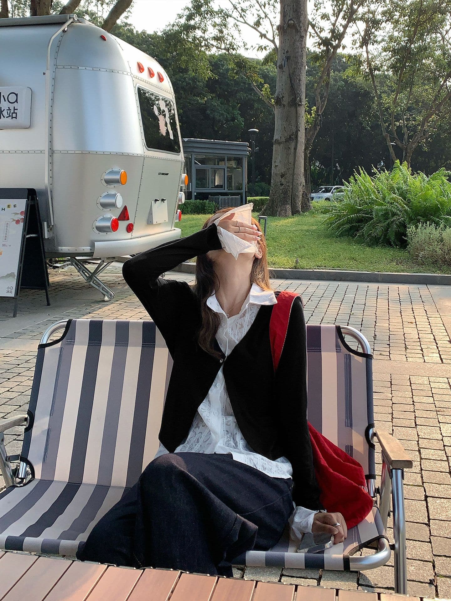원본 원단 페이크 레이어드 패치워크 인사이드 가져 가라. 티셔츠 여성 가을 몸매 가꾸기 기본 셔츠 디자인 센스 긴팔 맨위 상세 이미지 8