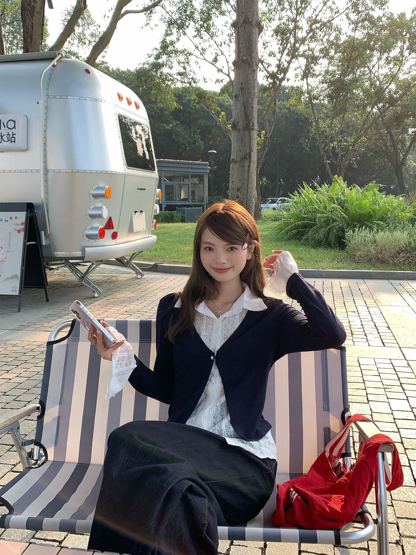 원본 원단 페이크 레이어드 패치워크 인사이드 가져 가라. 티셔츠 여성 가을 몸매 가꾸기 기본 셔츠 디자인 센스 긴팔 맨위 상세 이미지 27