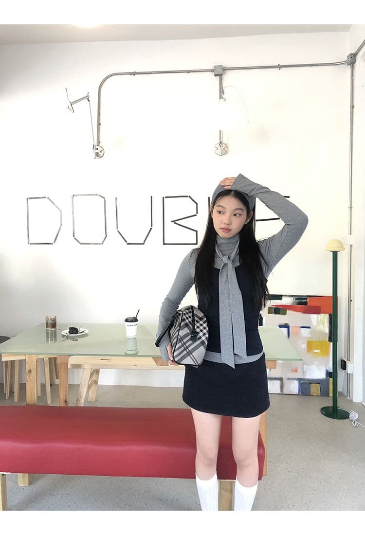 모달 사람들 면 세트 여성 가을 세트 착용 가져 가라. 연령 감소 빛 요리 한 작은 대중 아니요 명중 섹션 슈퍼 화재 투피스 세트 상세 이미지 7