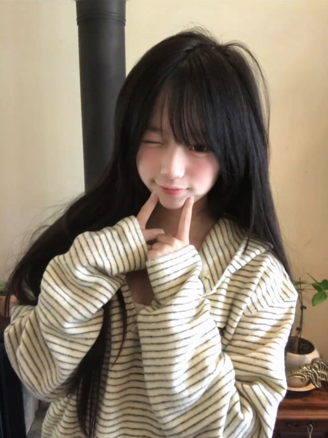2026 한국 스타일 새로운 가을 겨울 의류 맨위 원본 이전 조각 3 차원 접착제 표준 루즈핏 후드 티 스웨터 트렌디 ins 여성 상세 이미지 7