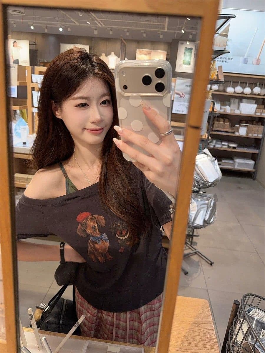 핑크색 체크무늬 넓은 다리 캐주얼 바지 2026 여름 새로운 다용도 문예 긴 바지 상세 이미지 4
