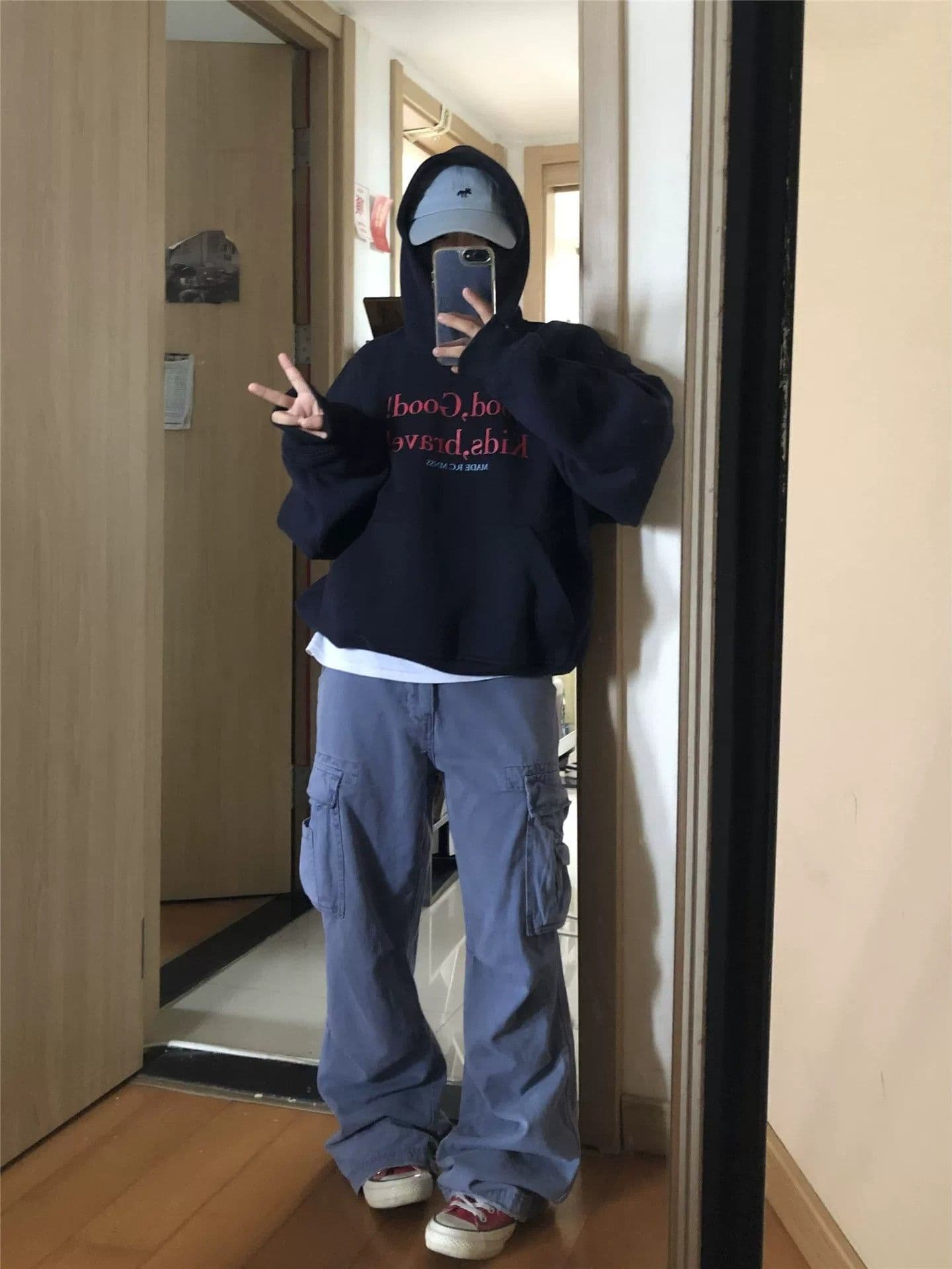 2026 한국 스타일 새로운 가을 겨울 의류 맨위 루즈핏 후드 얇은 스타일 털이 있는 후드티 트렌디 ins 여성 상세 이미지 2