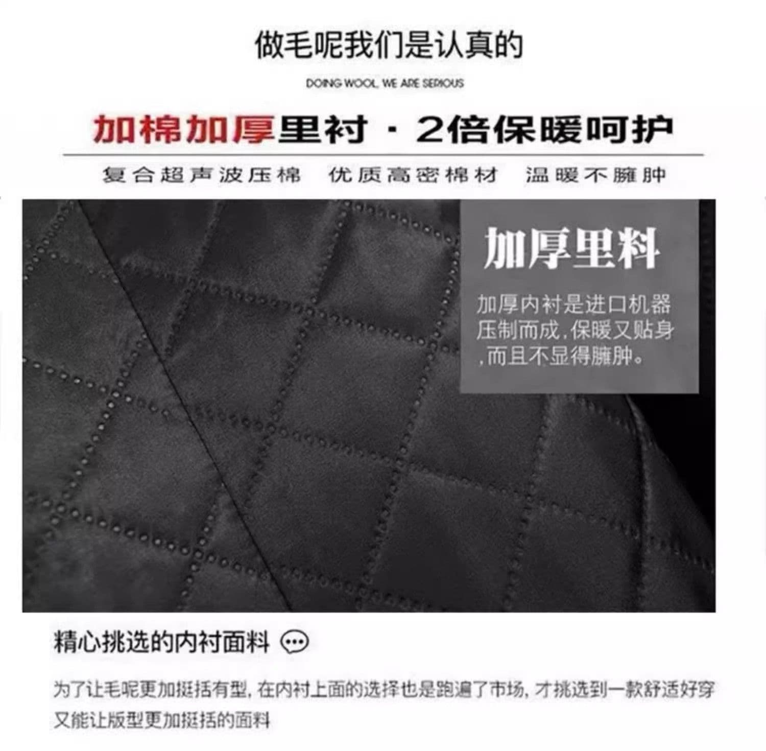 중간 길이 검정색 모직 여성 코트 가을 겨울철 2026 새로운 작은 키 그는 벤 바람 소뿔 버클 모직 코트 상세 이미지 5