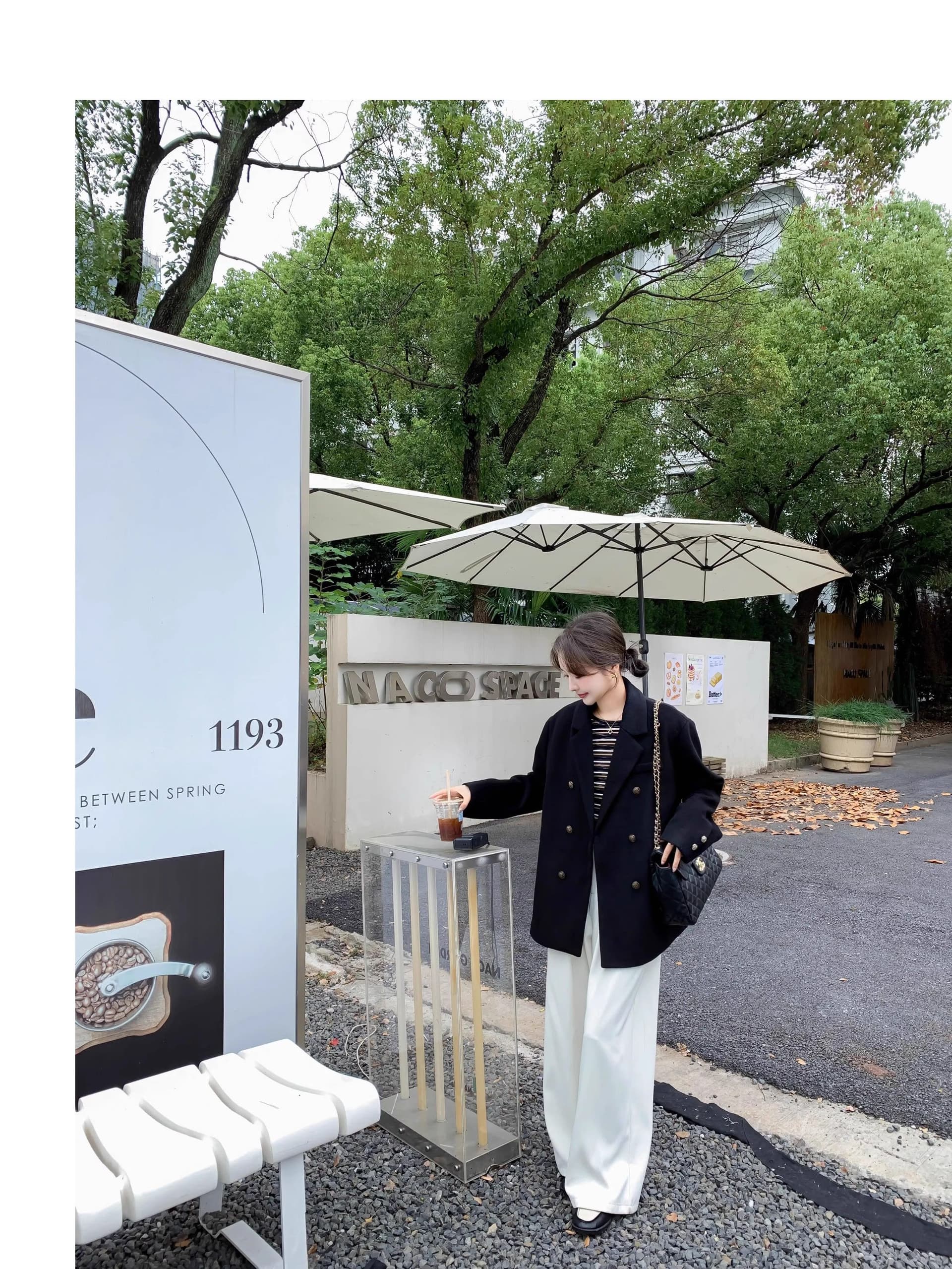 원본 것 모직 정장 여성 코트 가을 겨울 폭발 두꺼운 작은 샤넬 스타일 레트로 쇼트 스타일 모직 코트 상세 이미지 37