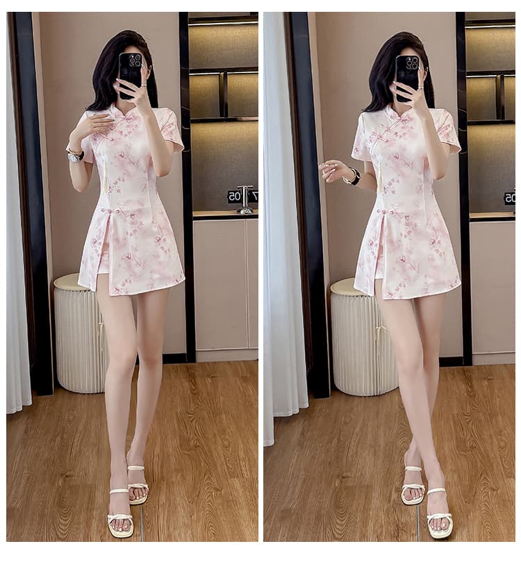 실제 촬영 스팟 탄력성 개선 청삼 새로운 부드러운 영 섹션 기질 하이 엔드 십대 소녀 작은 남자 정장 상세 이미지 35