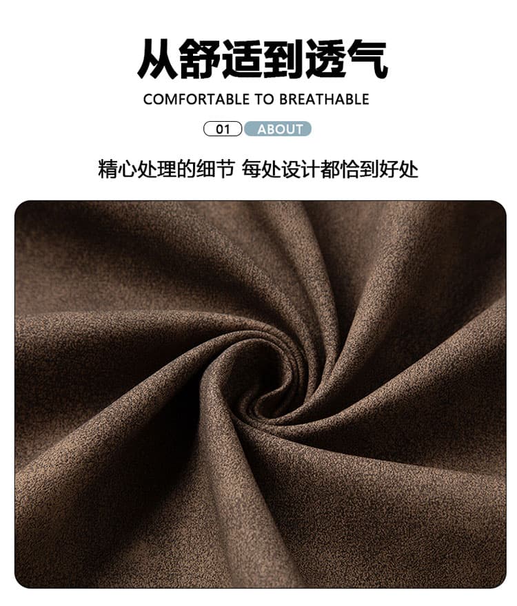 새로운 가죽 재킷 남녀 같은 단락 스탠드 칼라 비즈니스 캐주얼 다용도 루즈핏 재킷 레트로 미니멀리즘 봄 가을 재킷 상세 이미지 3