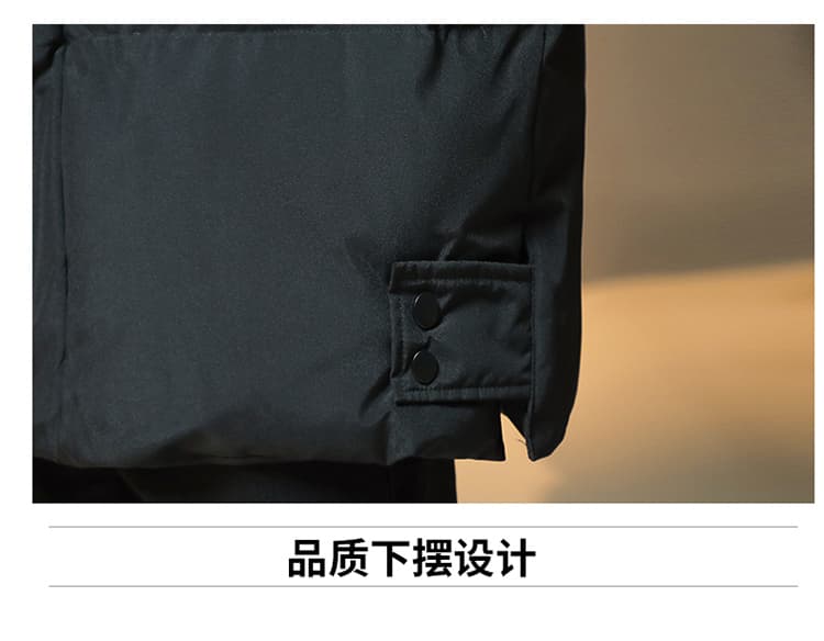 털이 있고 두꺼운 중간 길이 면 옷 남성 면 옷 가을 겨울철 방풍 보온 면 옷 재킷 맨위 목화 진딧물 어린이 상세 이미지 21