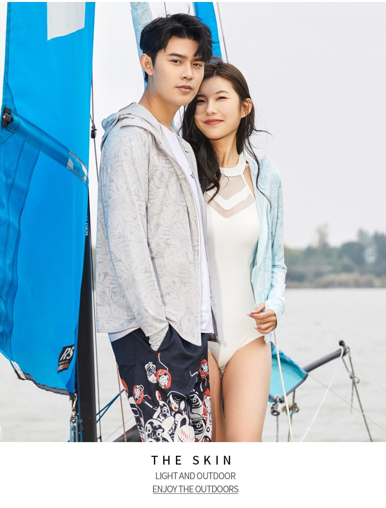 자외선 차단 의류 남녀 커플 섹션 탈착식 모자 국방 자외선 얇고 가벼운 피부 의류 야외 자외선 차단 복 upf50+ 상세 이미지 27
