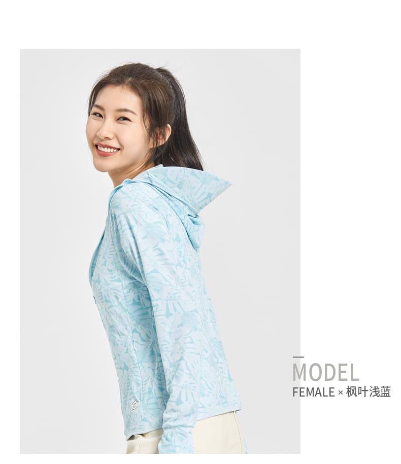 자외선 차단 의류 남녀 커플 섹션 탈착식 모자 국방 자외선 얇고 가벼운 피부 의류 야외 자외선 차단 복 upf50+ 상세 이미지 43