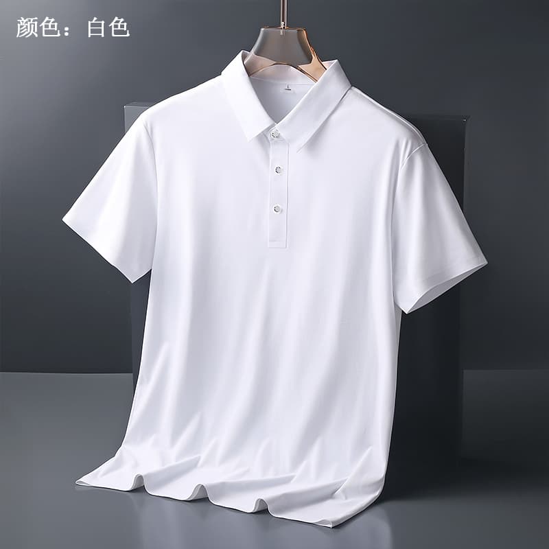 여름 새로운 트렌드 다용도 부드럽다 편안함 맨위 빛 럭셔리 비즈니스 POLO 셔츠 속도 건조한 차가운 통기성 반팔