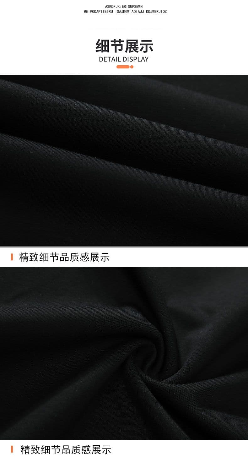 세트 반바지 반팔 조수 브랜드 아메리칸 캐주얼 티셔츠 남자 여름 루즈핏 라운드 넥 다용도 맨위 남성 반소매 상세 이미지 28