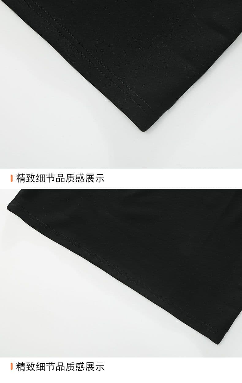 세트 반바지 반팔 조수 브랜드 아메리칸 캐주얼 티셔츠 남자 여름 루즈핏 라운드 넥 다용도 맨위 남성 반소매 상세 이미지 30