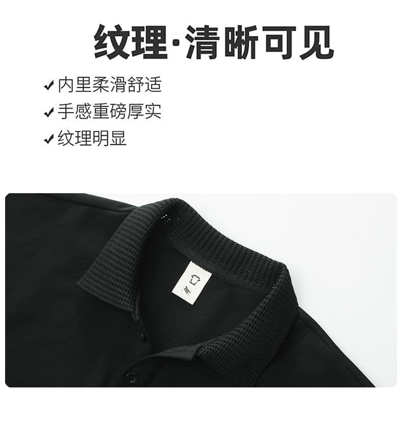 남성 의류 POLO 셔츠 남자 다용도 폴로 칼라 반팔 여름 2026 새로운 루즈핏 통기성 야외 신축성 반팔 맨위 상세 이미지 16