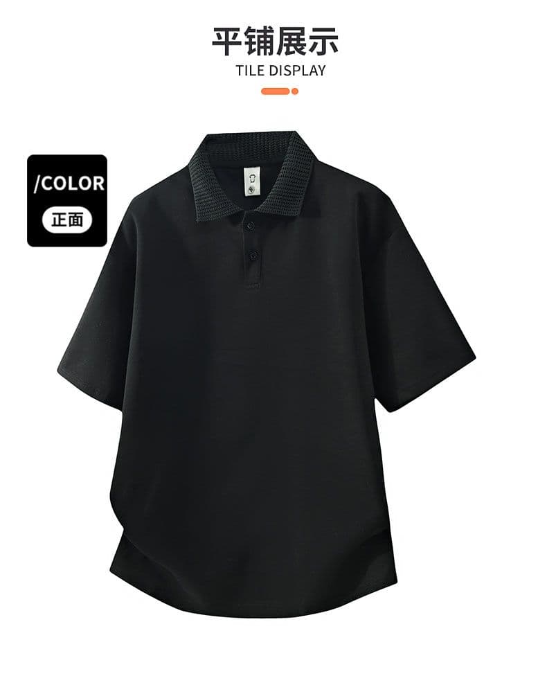 남성 의류 POLO 셔츠 남자 다용도 폴로 칼라 반팔 여름 2026 새로운 루즈핏 통기성 야외 신축성 반팔 맨위 상세 이미지 20