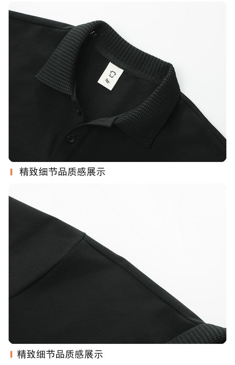 남성 의류 POLO 셔츠 남자 다용도 폴로 칼라 반팔 여름 2026 새로운 루즈핏 통기성 야외 신축성 반팔 맨위 상세 이미지 29