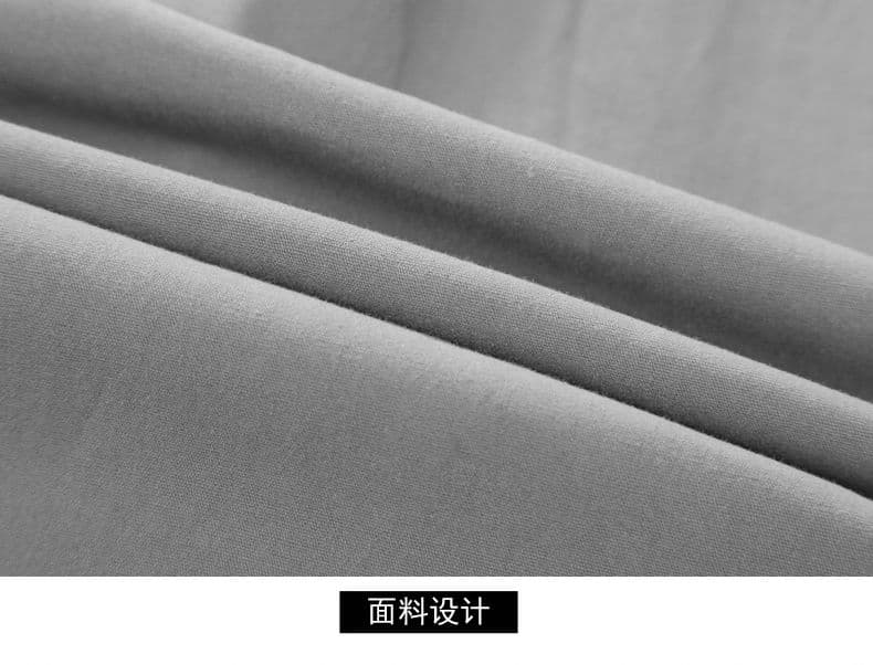높은 품질 순면 일본식 워시 물 레트로 남자 루즈핏 셔츠 트렌드 긴팔 셔츠 단색 미니멀리즘 다용도 캐주얼 상세 이미지 20