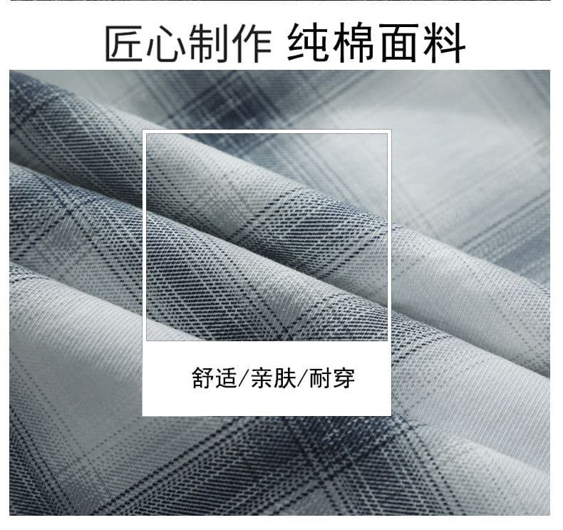 순면 워시 물 레트로 남성 루즈핏 섹션 셔츠 봄 여름 트렌드 프린트 품질 주머니 긴팔 셔츠 상세 이미지 7