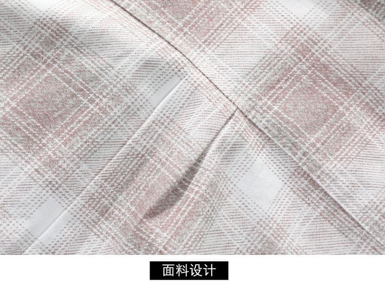 순면 일본식 워시 물 레트로 남성 루즈핏 섹션 셔츠 봄 여름 트렌드 프린트 품질 주머니 긴팔 셔츠 상세 이미지 18