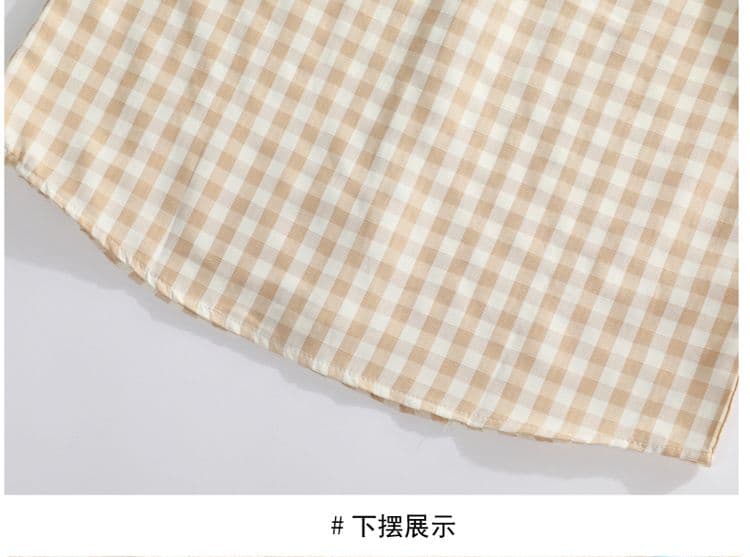 새로운 체크무늬 셔츠 남성 트렌드 한국 스타일 루즈핏 비즈니스 캐주얼 다용도 긴팔 셔츠 상세 이미지 18