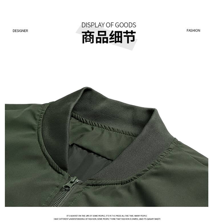 2026 봄 가을 새로운 스탠드 칼라 관리 재킷 남자 재킷 단색 요금 재킷 맨위 바람막이 야외 워크웨어 상세 이미지 11