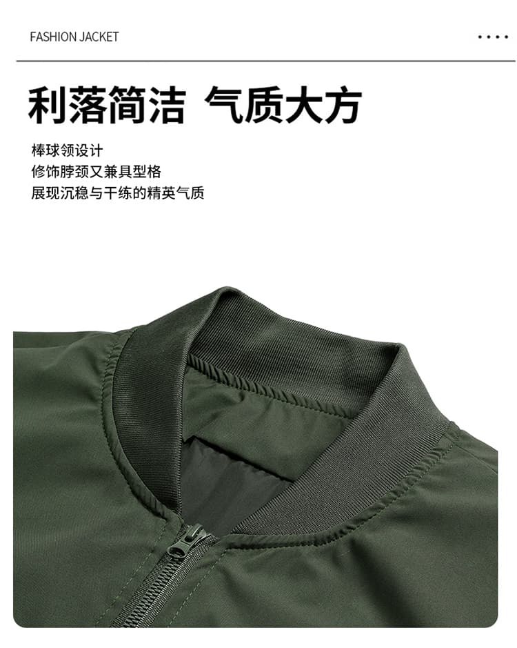 2026 봄 가을 새로운 스탠드 칼라 관리 재킷 남자 단색 미니멀리즘 다용도 캐주얼 바람막이 야외 재킷 재킷 상세 이미지 4