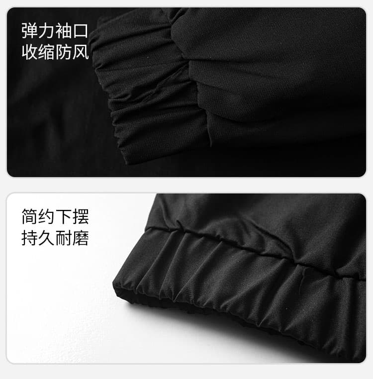 폭발 단색 야구 스타일 칼라 파일럿 재킷 젊은이들 봄 가을 캐주얼 패션 다용도 야구 외투 상세 이미지 10