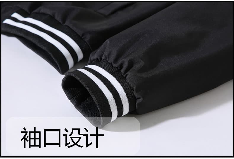 국경 간 봄 가을 새로운 패션 트렌드 캐주얼 남성 얇은 스타일 높은 품질 운동 야구 외투 상세 이미지 14