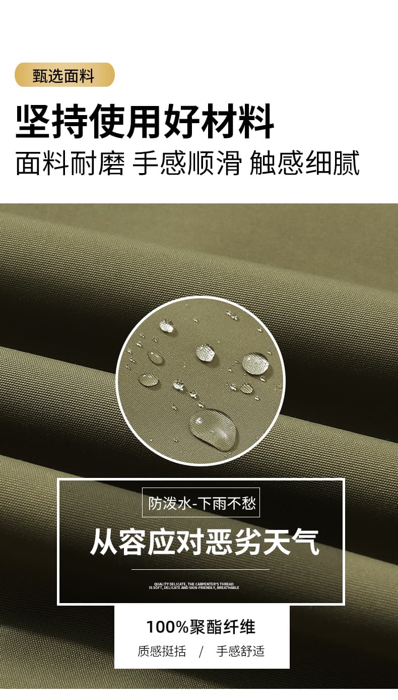 국경 간 높은 품질 중청년 봄 가을 새로운 남성 재킷 운동 루즈핏 한국 스타일 캐주얼 야구 스타일 칼라 재킷 상세 이미지 2