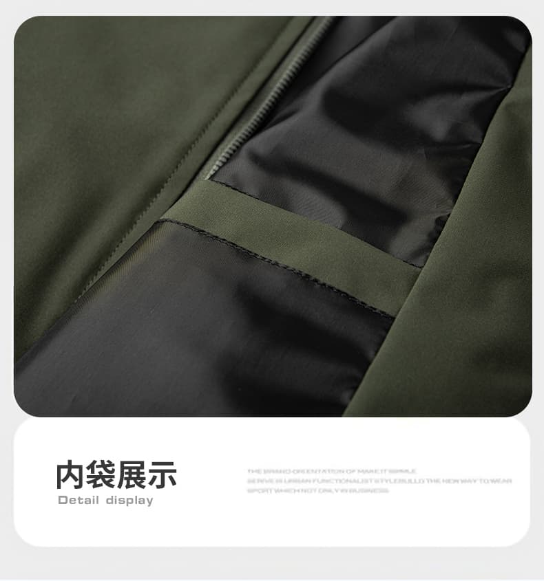 국경 간 봄 가을 새로운 아메리칸 고급 센스 조수 브랜드 커플 섹션 다용도 미니멀리즘 야구 유니폼 루즈핏 캐주얼 재킷 상세 이미지 23