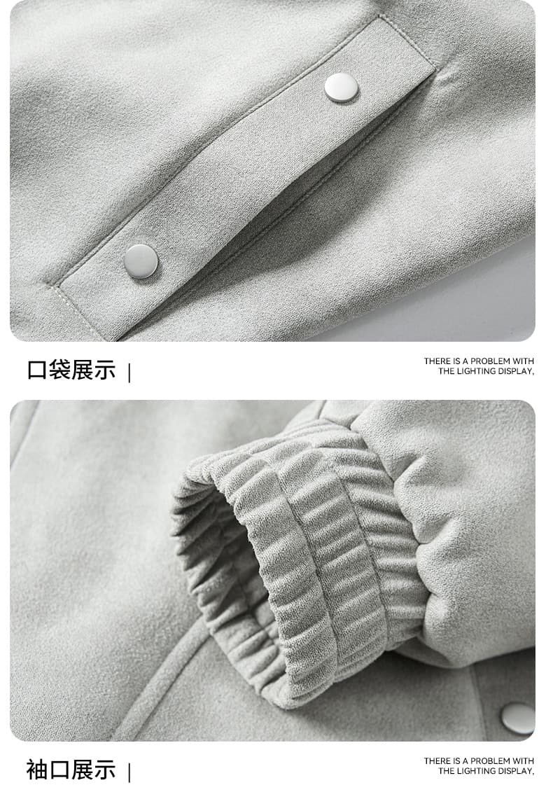 봄 가을 새로운 홀치기 염색 pu 워싱 가죽 재킷 재킷 연삭 털 플라잉 가죽 재킷 남성 악당 잘 생긴 스탠드 칼라 캐주얼 재킷 상세 이미지 14