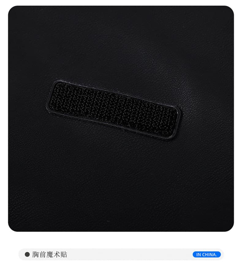 국경 간 가을 겨울 청년 오토바이 서비스 폴로 칼라 미니멀리즘 단색 가죽 자켓 방풍 내구성이 강한 다용도 악당 잘 생긴 가죽 재킷 재킷 상세 이미지 14