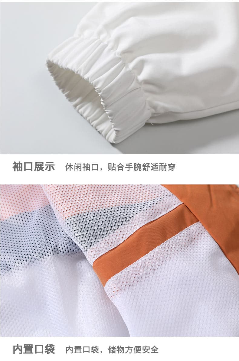 국경 간 폭발 새로운 봄과 가을 남성 배색 스탠드 칼라 패치워크 조수 브랜드 패션 폴로 칼라 다용도 재킷 재킷 상세 이미지 15