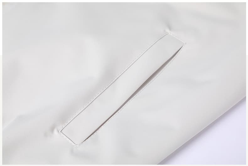 가을 새로운 캐주얼 단색 다용도 스탠드 칼라 루즈핏 자켓 남성 의류 중청년 빅 사이즈 한국 스타일 재킷 재킷 상세 이미지 26