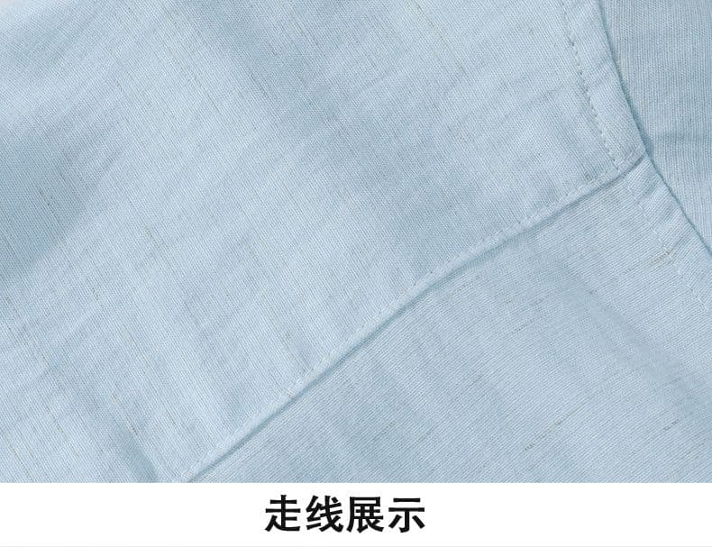 주간 실크 아마 긴팔 셔츠 오래된 돈 바람 스탠드 칼라 루즈핏 캐주얼 미니멀리즘 가을 겨울 다용도 단색 맨위 셔츠 상세 이미지 19