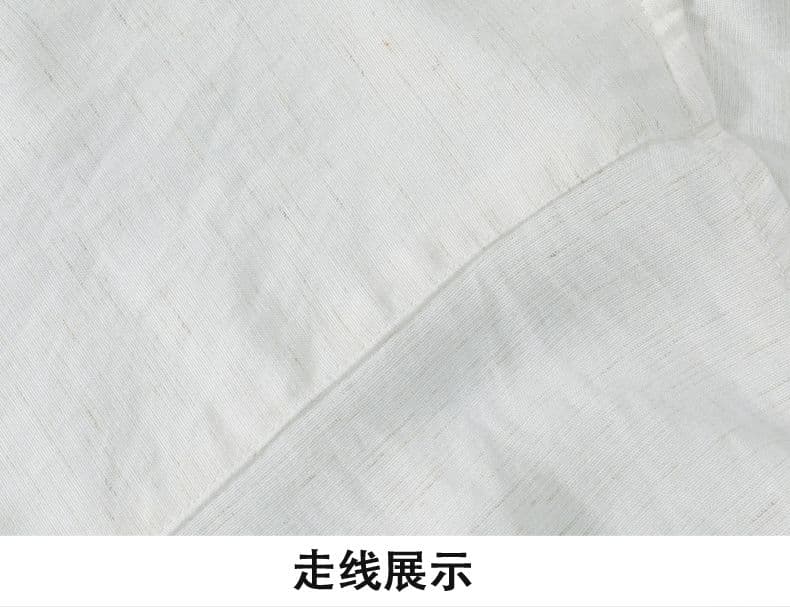 주간 실크 아마 긴팔 셔츠 오래된 돈 바람 스탠드 칼라 루즈핏 캐주얼 미니멀리즘 가을 겨울 다용도 단색 맨위 셔츠 상세 이미지 19