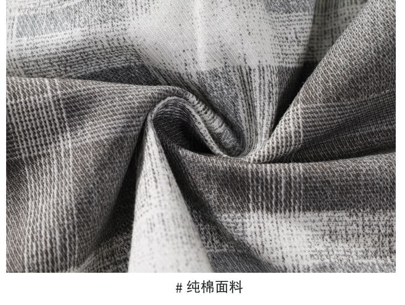 높은 품질 순면 일본식 워시 물 레트로 남자 루즈핏 섹션 셔츠 봄 여름 트렌드 프린트 주머니 긴팔 셔츠 상세 이미지 15