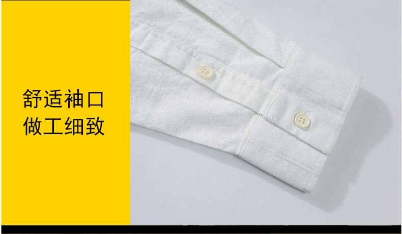 순면 일본식 워시 물 레트로 남성 루즈핏 섹션 셔츠 봄 여름 트렌드 프린트 품질 주머니 긴팔 셔츠 상세 이미지 5