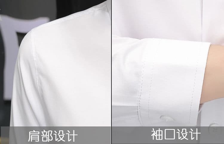 가을 얇은 청년 한국 스타일 몸매 가꾸기 긴팔 셔츠 남자 비즈니스 캐주얼 경력 흰 셔츠 블랙 출근 비즈니스웨어 상세 이미지 23