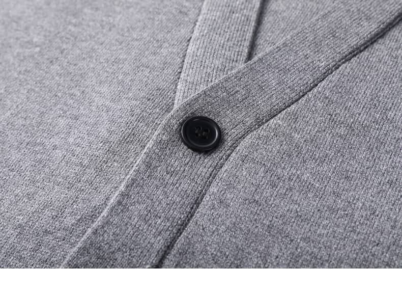 가을 겨울 두꺼운 보온 편안함 통기성 트렌디 에디션 패션 잘 생긴 커플 섹션 다용도 오픈 가디건 니트 스웨터 코트 상세 이미지 12