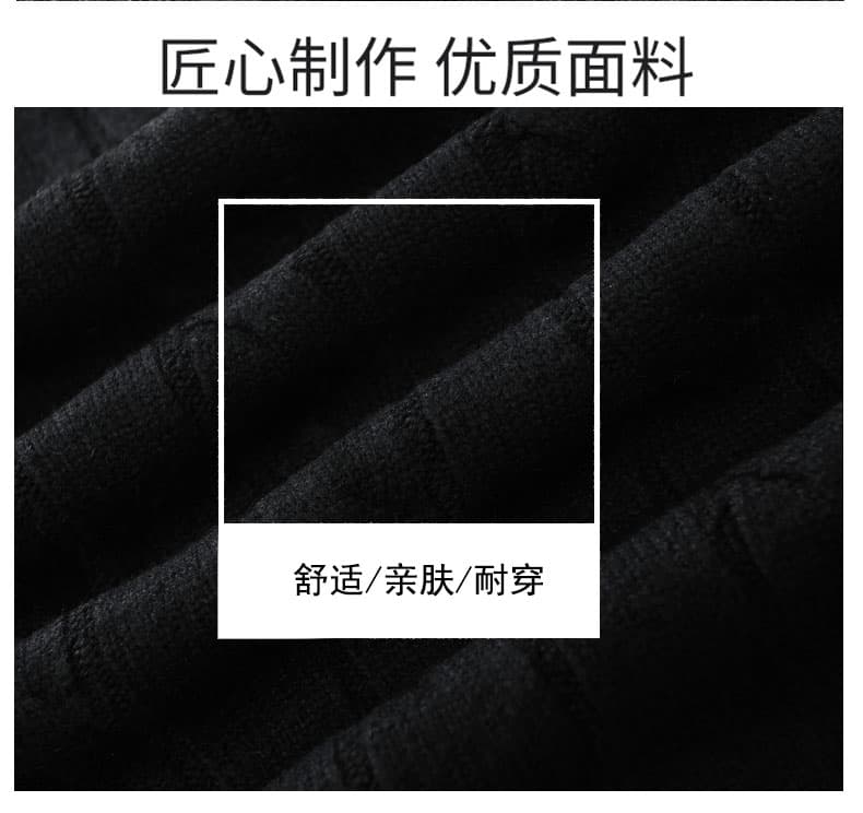 가을 겨울 부드럽다 편안함 꽈배기 제직 기사 공예 트렌디 에디션 패션 잘 생긴 커플 섹션 오픈 가디건 니트 스웨터 코트 상세 이미지 7
