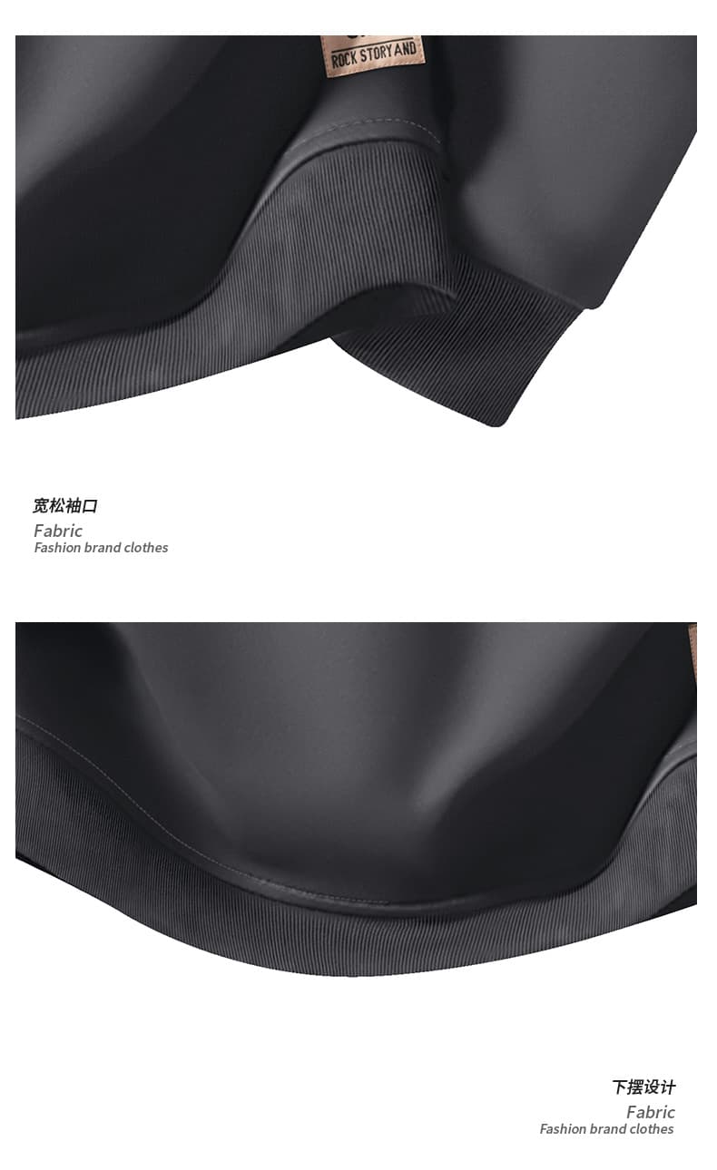 기사 3 차원 2026 새로운 프린트 후드티 남자 가을 XL 루즈핏 라운드 넥 티셔츠 남자 긴팔 맨위 상세 이미지 18