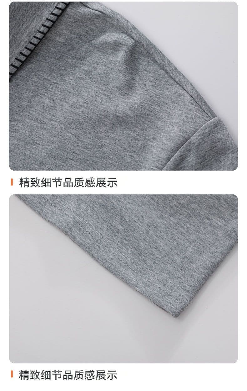 새로운 가을 남성 면 소재 후드티 인사이드 가져 가라. 디자인 센스 폴로 칼라 루즈핏 트렌드 다용도 캐주얼 긴팔 후드티 상세 이미지 30