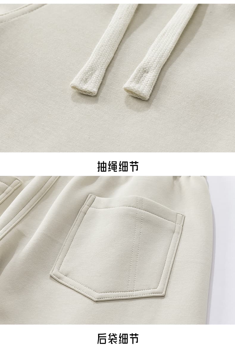 가을 새로운 후아 면 아메리칸 무거운 면 소재 스트레이트 웨이 바지 남자 빅 사이즈 도루 센스 루즈핏 다용도 운동 캐주얼 바지 상세 이미지 23