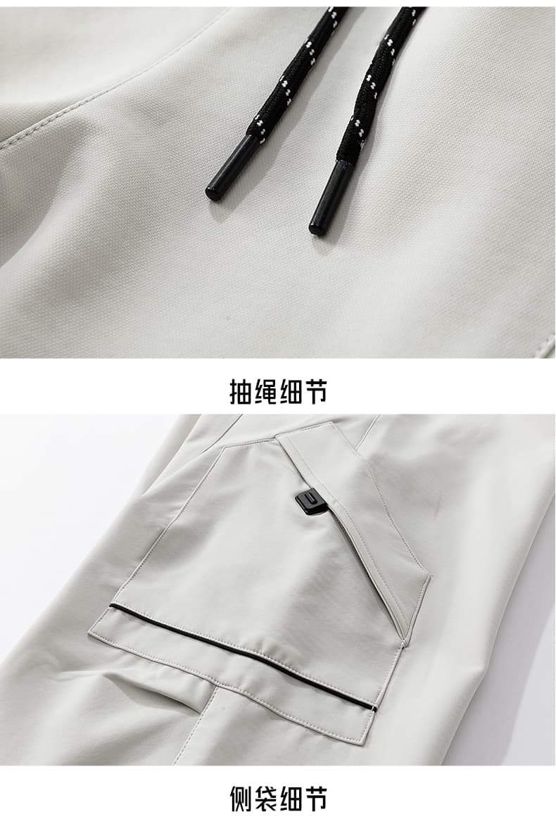 가을 새로운 야외 세 국방 기능 워크웨어 아웃도어 팬츠 등산 루즈핏 스트레이트 낙하산 병 다용도 캐주얼 바지 상세 이미지 21