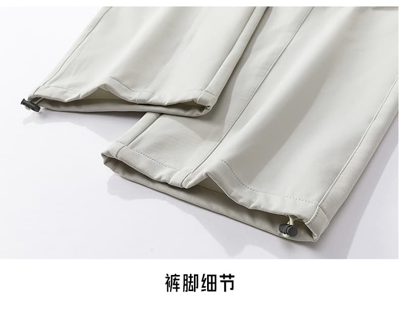 가을 새로운 야외 세 국방 기능 워크웨어 아웃도어 팬츠 등산 루즈핏 스트레이트 낙하산 병 다용도 캐주얼 바지 상세 이미지 22