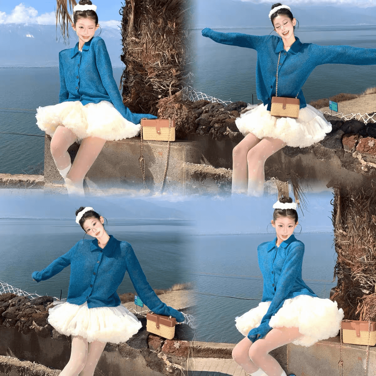 있음 선적 퍼프 스커트 쇼트 스타일 동대문 성인 tutu 치마 무거운 작업 살구 색상 망사 거즈 스커트 케이크 드레스 발레 바람 상세 이미지 4