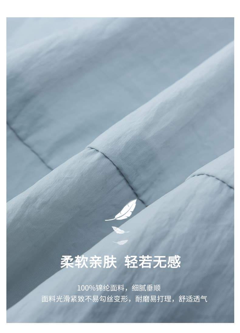 캐주얼 얇고 가벼운 여성 코트 여름 얇은 스타일 2026 새로운 쇼트 스타일 자외선 차단 의류 빅 사이즈 루즈핏 엄마 이른 봄 외부 가져 가라. 상세 이미지 4